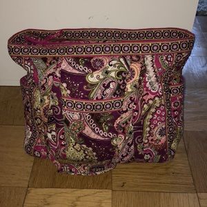 Vera Bradley travel tote